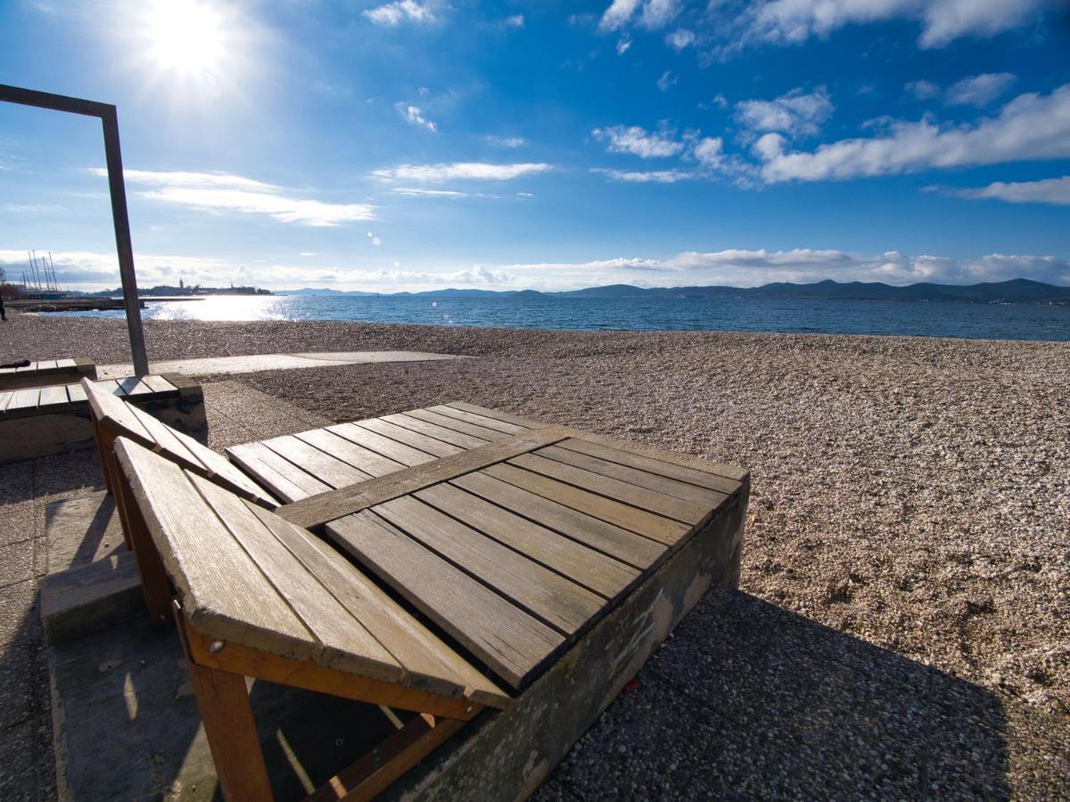 Апартаменты Beach Paradise Premium Задар Экстерьер фото